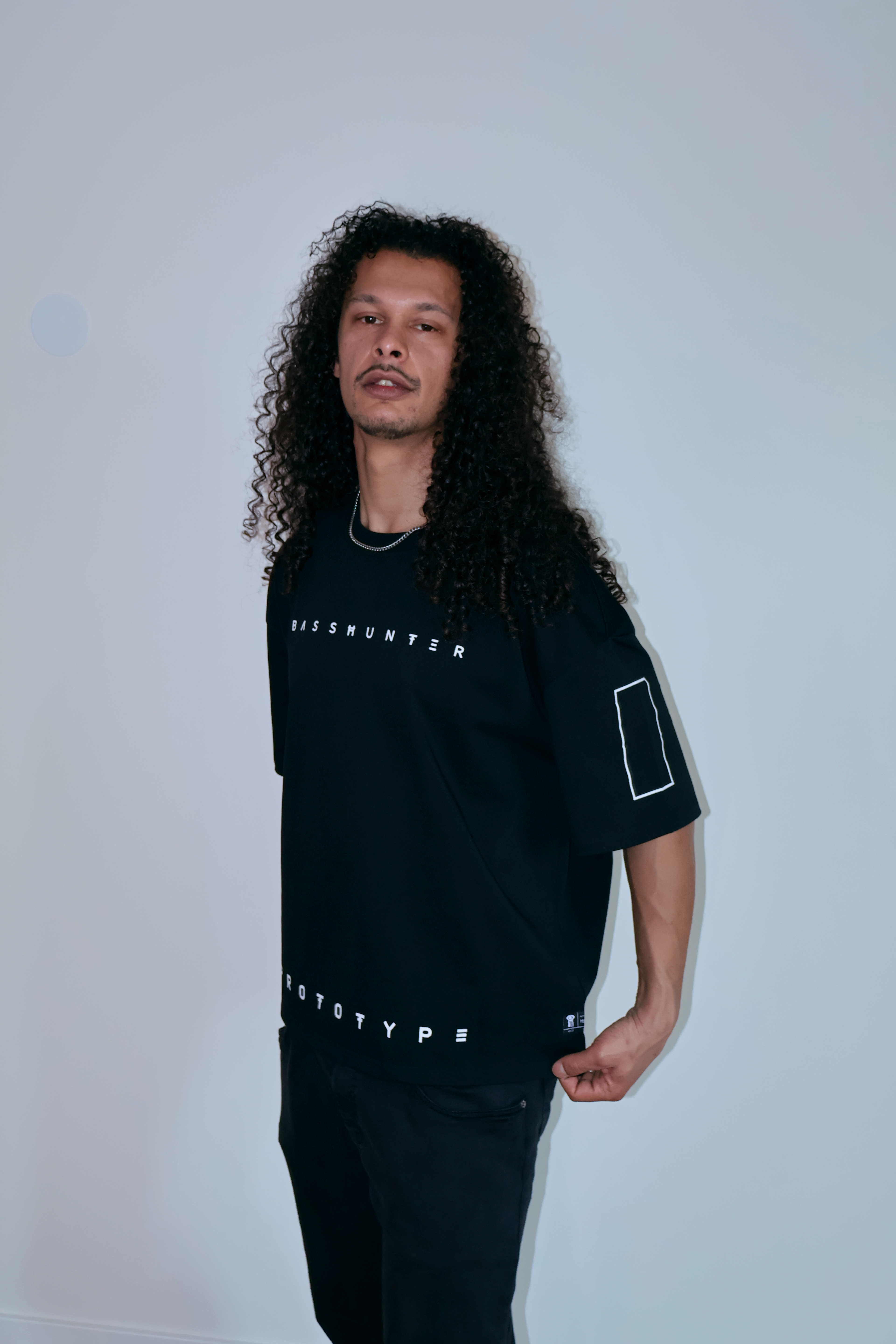 Prototype Tee — Midnight black