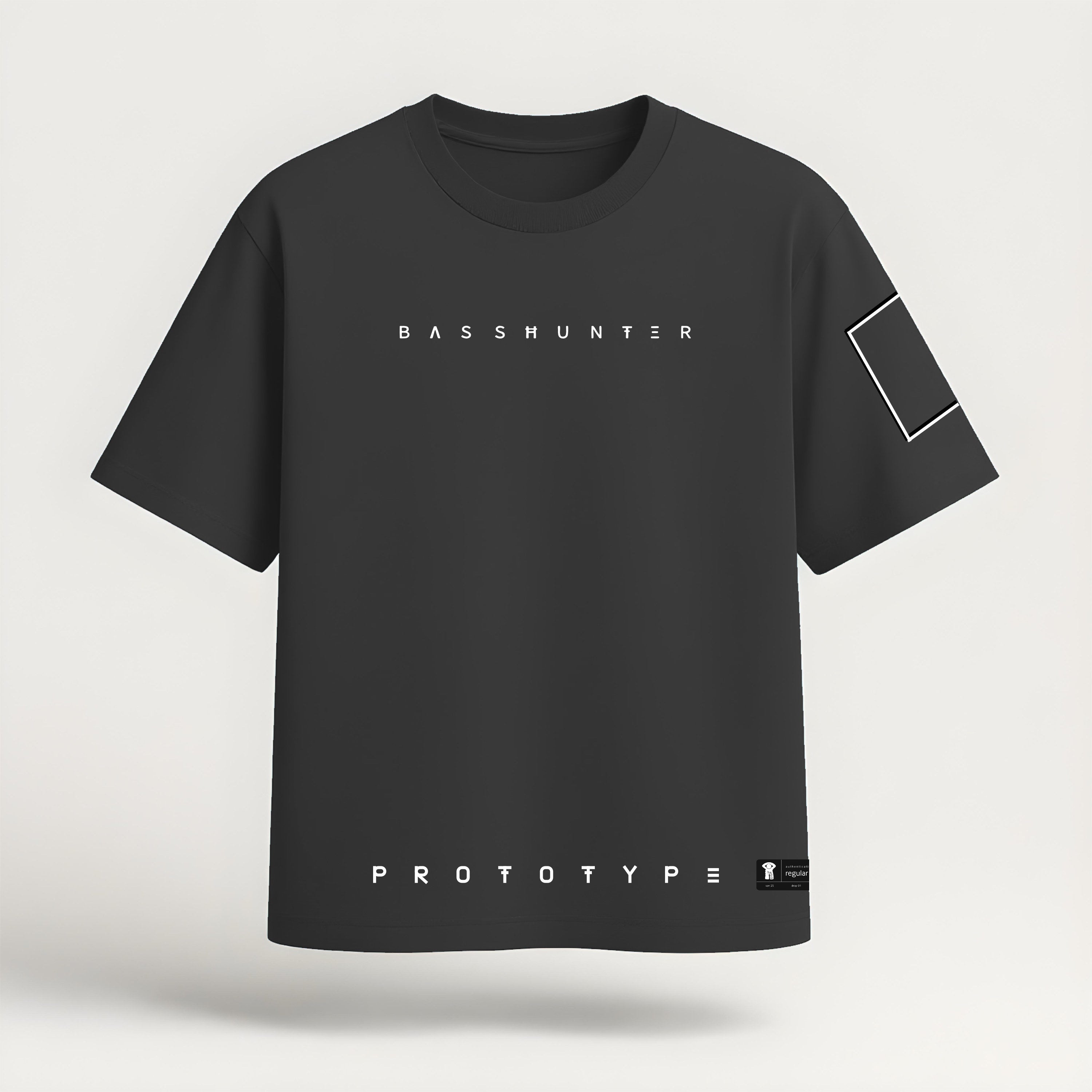 Prototype Tee — Midnight black