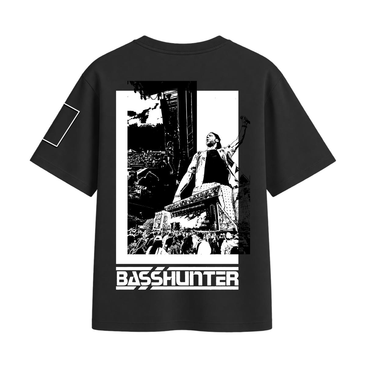 Basshunter Tee, Midnight black