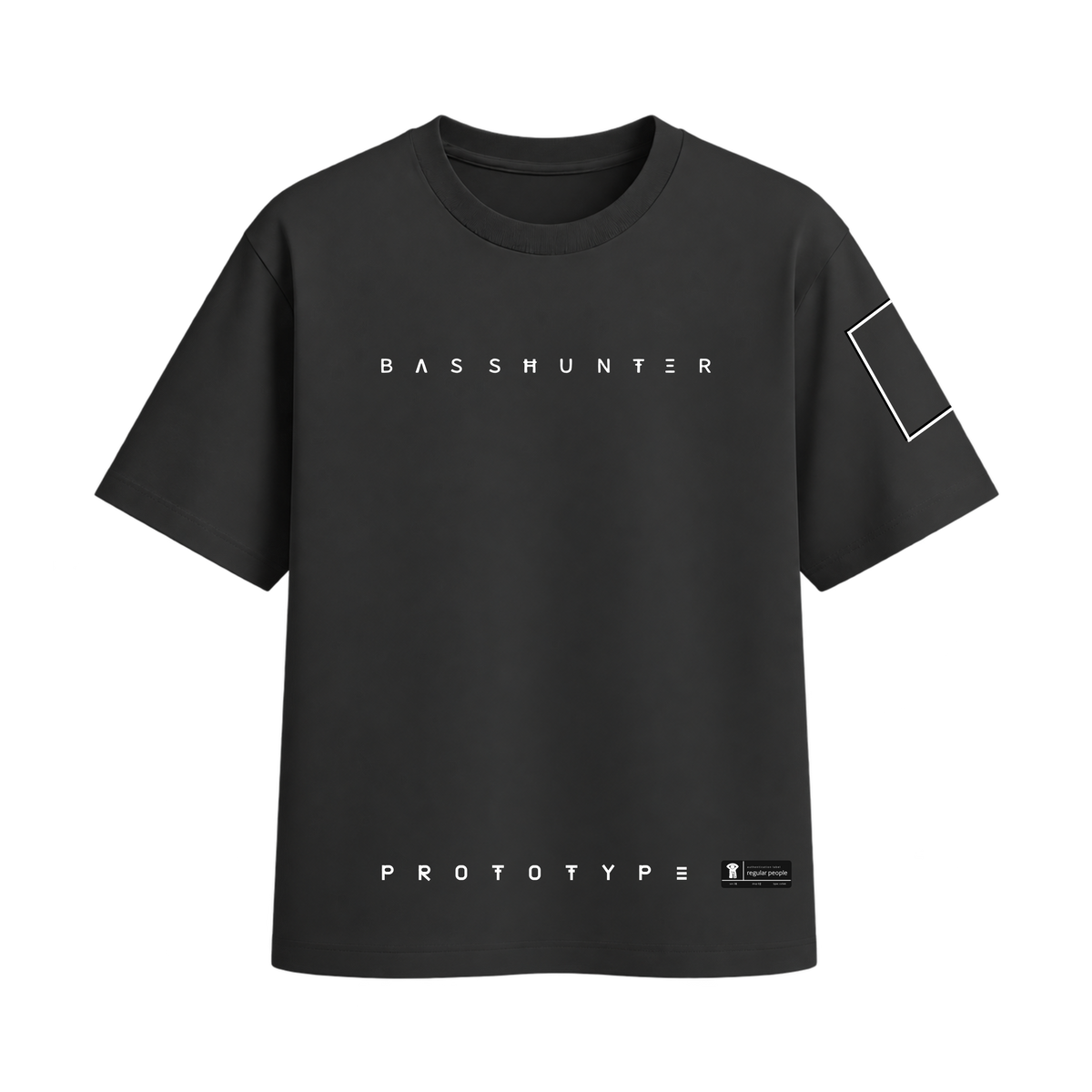 Basshunter Tee, Midnight black