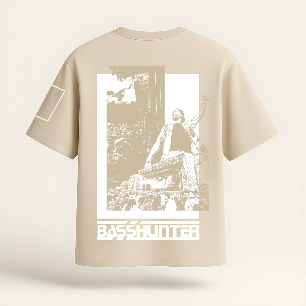 Basshunter Prototype Shirt Beige - Back